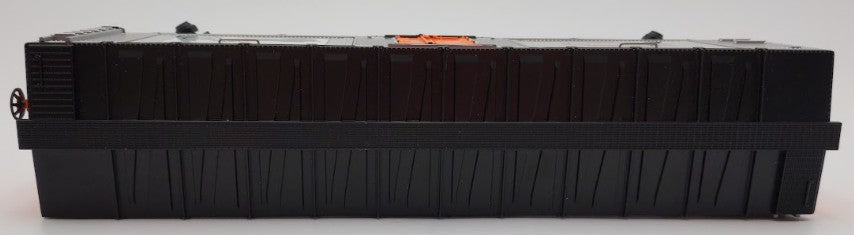 MTH 30-74197 O Gauge Harley-Davidson 40' Window Boxcar #2002 w 1200C Sportster EX/Box