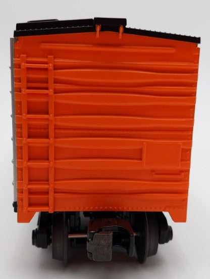 MTH 30-74197 O Gauge Harley-Davidson 40' Window Boxcar #2002 w 1200C Sportster EX/Box