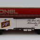 Lionel 6-9851 O Gauge Schlitz Billboard Reefer Car #9851 EX/Box