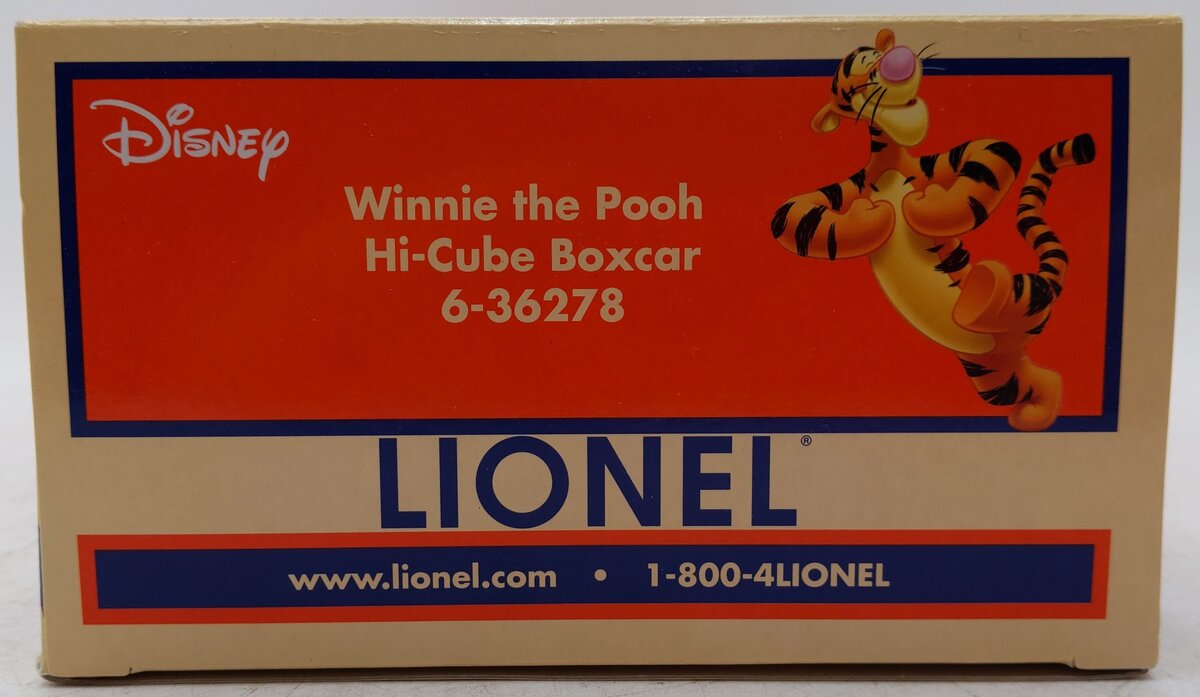 Lionel 6-36278 O Gauge Winnie the Pooh Hi-Cube Boxcar EX/Box