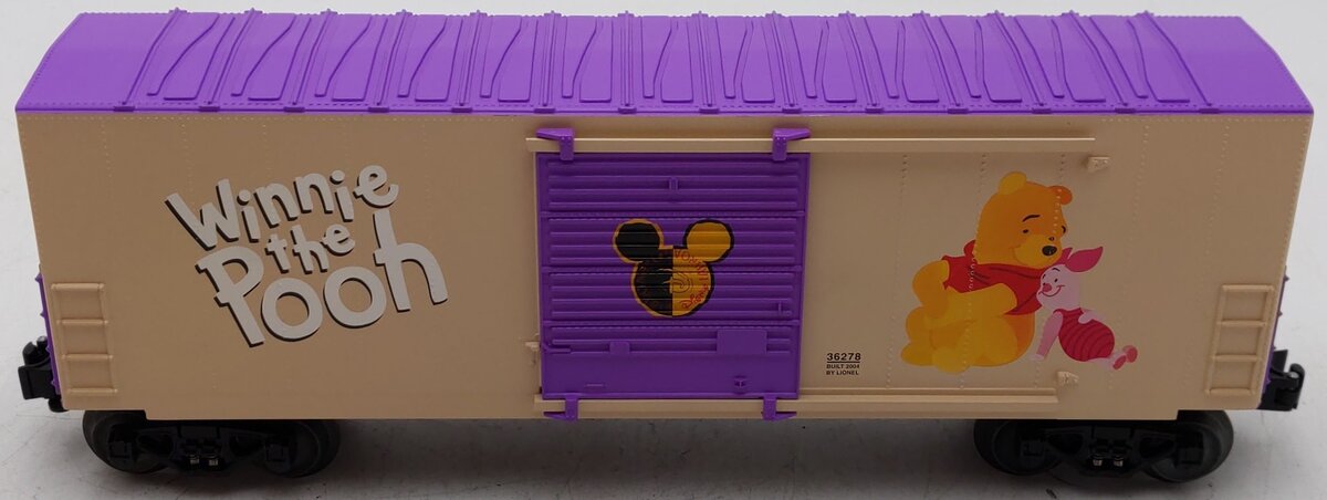 Lionel 6-36278 O Gauge Winnie the Pooh Hi-Cube Boxcar EX/Box