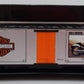 MTH 30-74199 O Gauge Harley 40' Window Boxcar with 2003 V Rods EX/Box