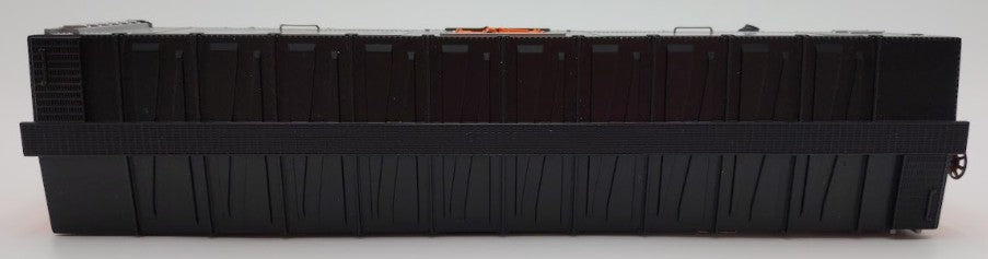 MTH 30-74199 O Gauge Harley 40' Window Boxcar with 2003 V Rods EX/Box