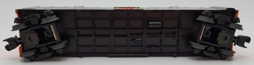 MTH 30-74199 O Gauge Harley 40' Window Boxcar with 2003 V Rods EX/Box