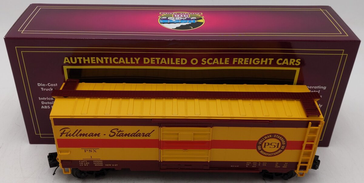 MTH 20-93900 O Gauge MTHRRC 2020 Pullman Standard 40' Boxcar #1 EX/Box