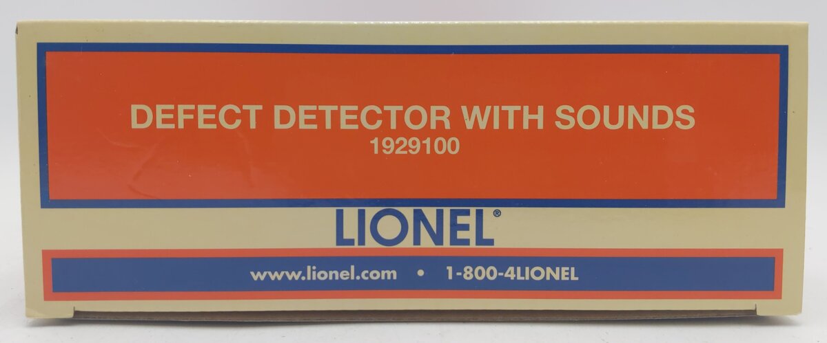 Lionel 1929100 O Defect Detector with Sounds EX/Box