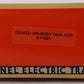 Lionel 6-17904 O Gauge Texaco Unibody Tank Car #17904 EX/Box