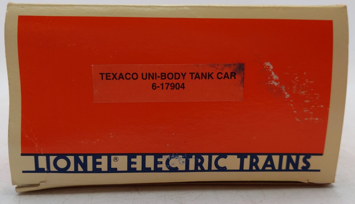 Lionel 6-17904 O Gauge Texaco Unibody Tank Car #17904 EX/Box