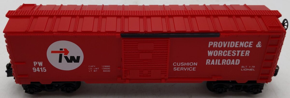 Lionel 6-9415 O Gauge Providence & Worcester Boxcar EX/Box