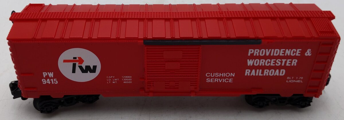Lionel 6-9415 O Gauge Providence & Worcester Boxcar EX/Box