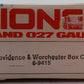 Lionel 6-9415 O Gauge Providence & Worcester Boxcar EX/Box
