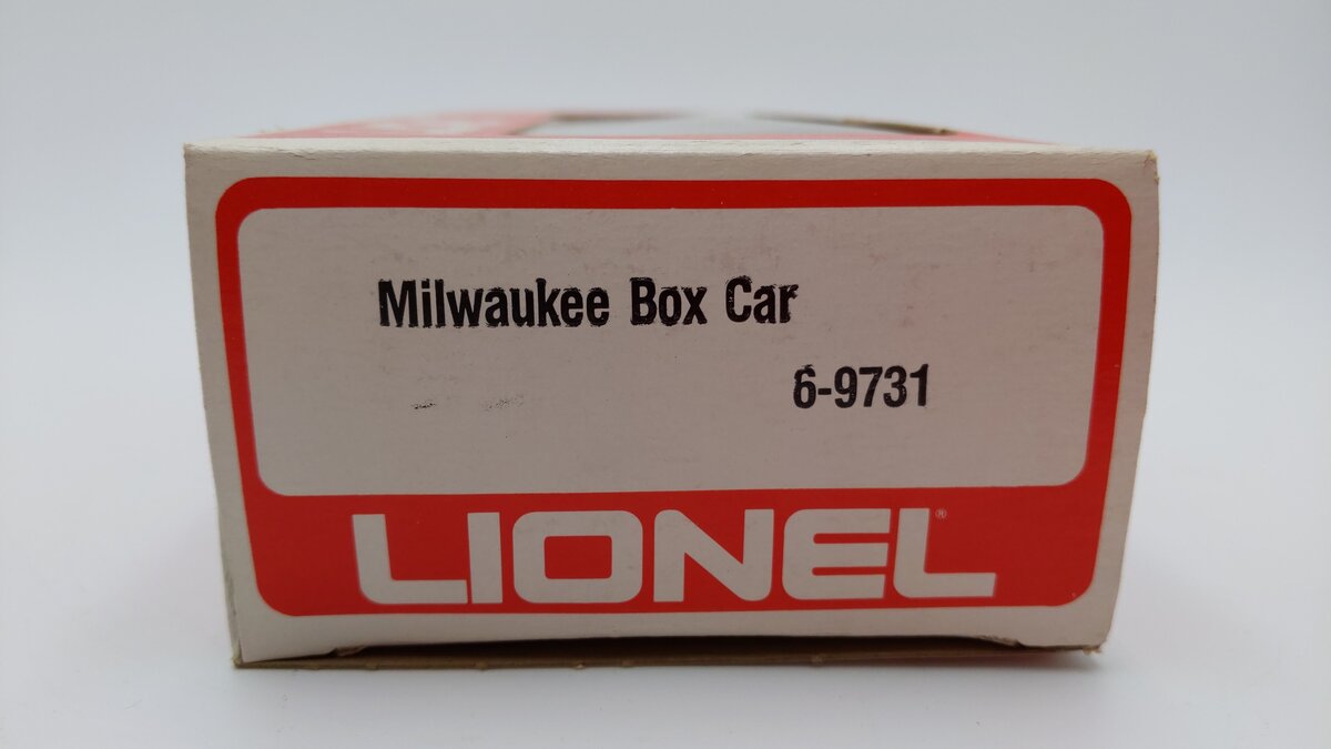 Lionel 6-9731 O Gauge Milwaukee Road Boxcar EX/Box