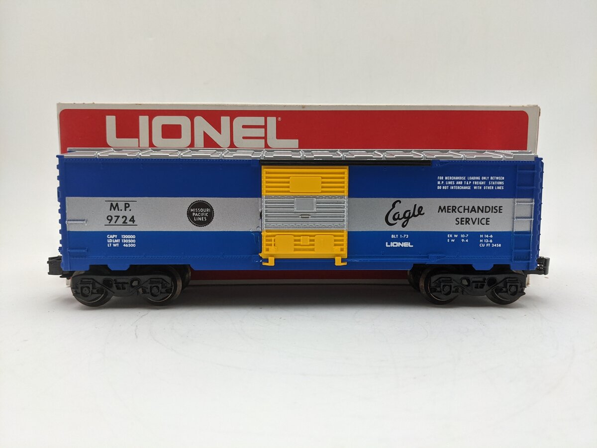 Lionel 6-9724 O Gauge Missouri Pacific Boxcar EX/Box