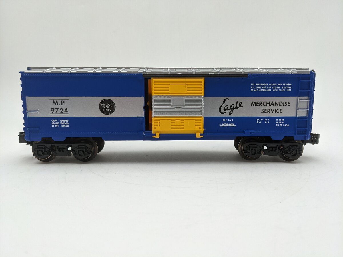 Lionel 6-9724 O Gauge Missouri Pacific Boxcar EX/Box