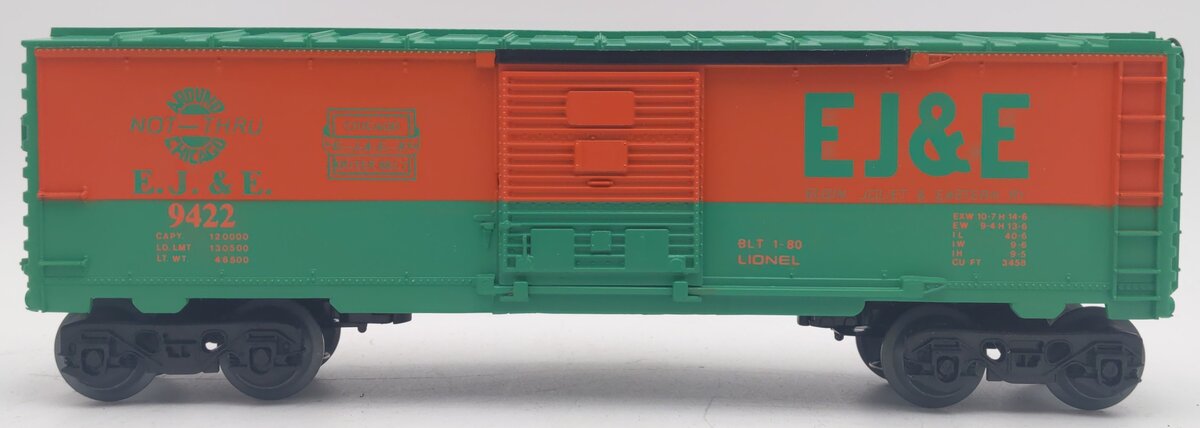Lionel 6-9422 O Gauge Elgin, Joliet, and Eastern Boxcar EX/Box