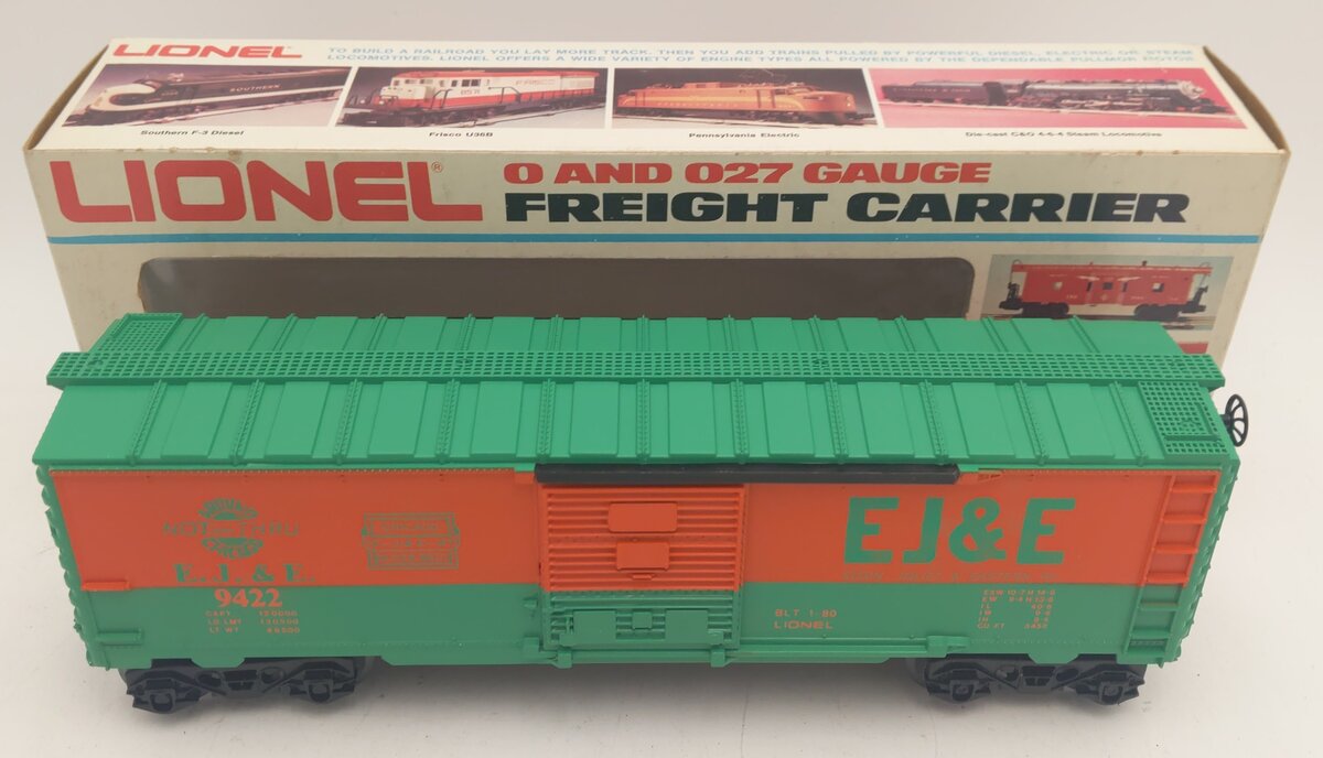 Lionel 6-9422 O Gauge Elgin, Joliet, and Eastern Boxcar EX/Box