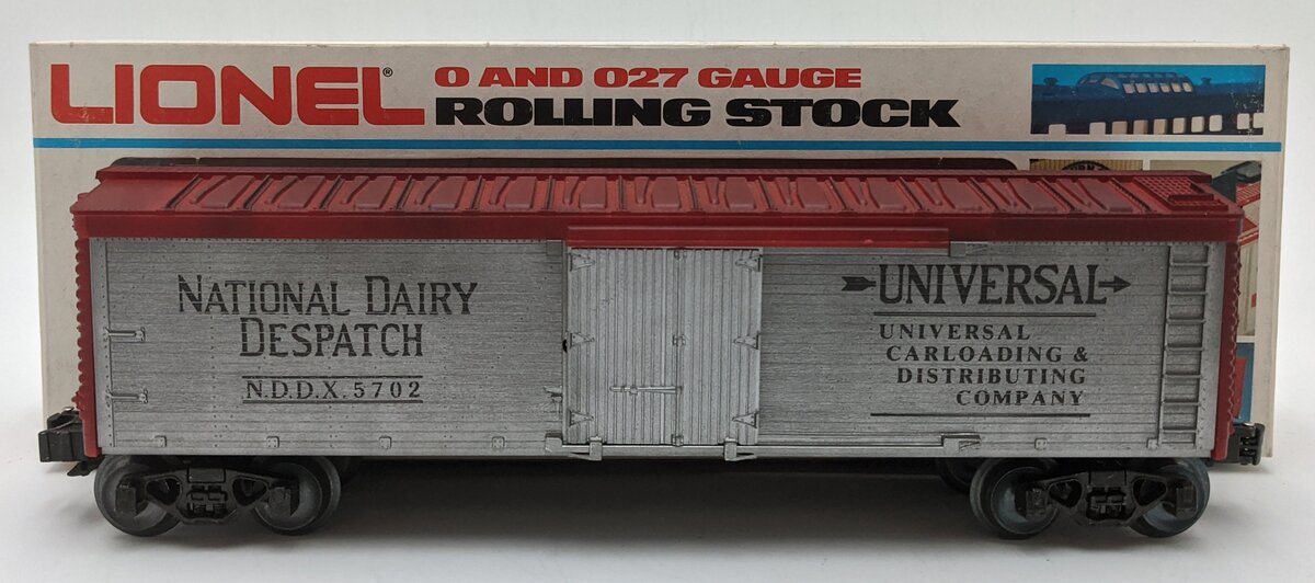 Lionel 6-5702 O Gauge National Dairy Despatch Reefer Car LN/Box
