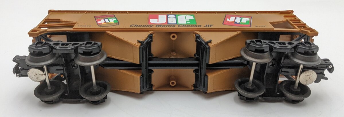 K-Line K101872 O Gauge Jif Peanut Butter 2-Bay Hopper VG/Box
