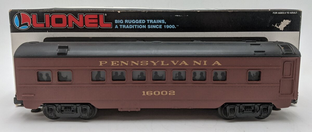 Lionel 6-16002 O Gauge Pennsylvania Tuscan Coach Car #16002 EX/Box
