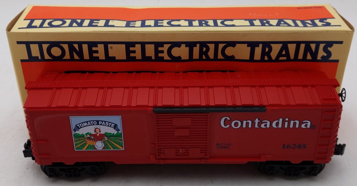 Lionel 6-16245 O Gauge Contadina Boxcar #16245 VG/Box