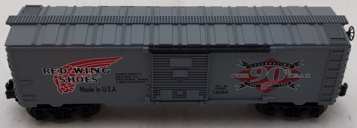 Lionel 6-16264 O Gauge Red Wing Shoes Boxcar #16264 EX/Box