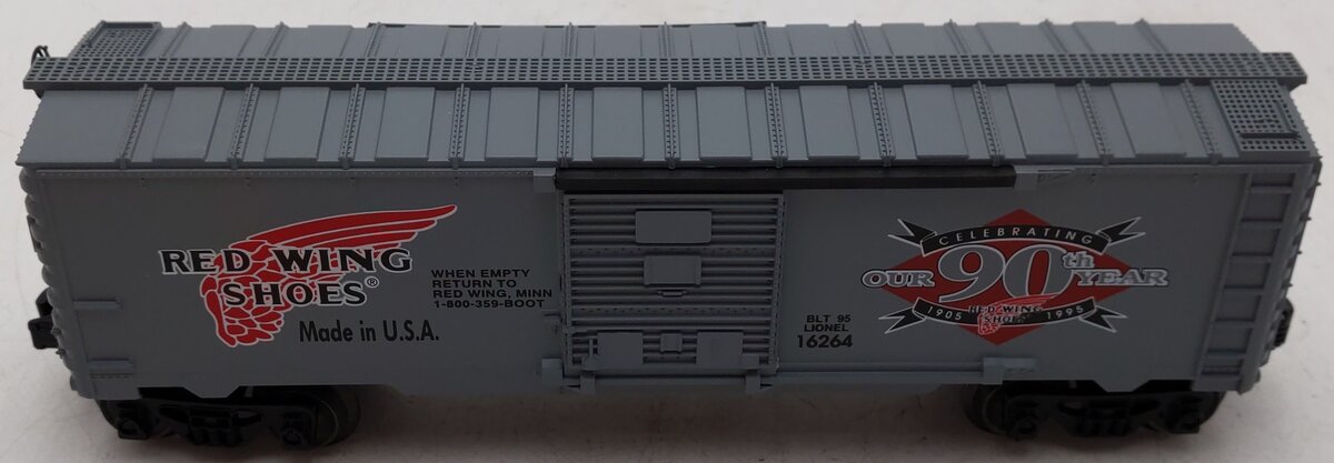 Lionel 6-16264 O Gauge Red Wing Shoes Boxcar #16264 EX/Box