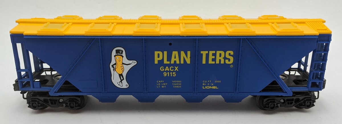 Lionel 6-9115 O Gauge Planters 4-Bay Billboard Hopper EX/Box