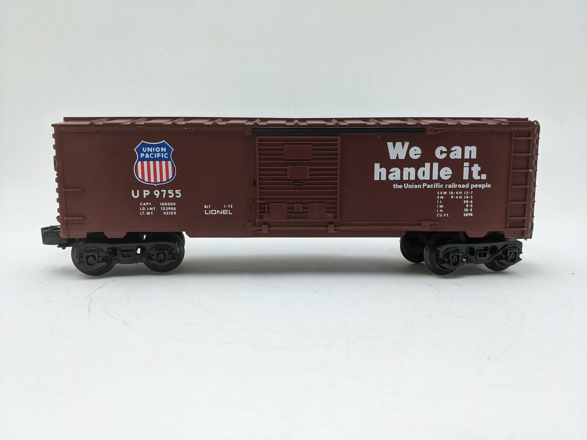 Lionel 6-9755 O Gauge Union Pacific Boxcar EX/Box