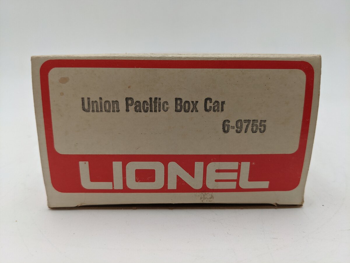 Lionel 6-9755 O Gauge Union Pacific Boxcar EX/Box