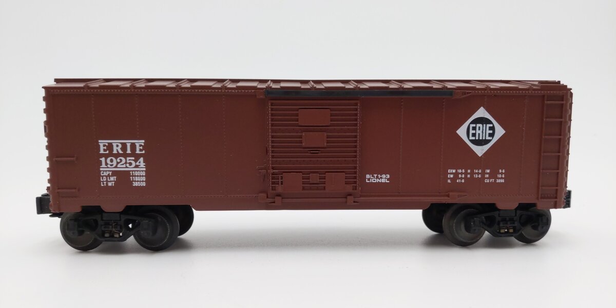 Lionel 6-19254 O Gauge Erie Single Door Boxcar #19254 EX/Box