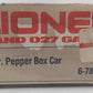 Lionel 6-7811 O Gauge Dr. Pepper Boxcar #7811 EX/Box