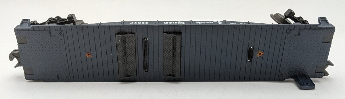 MTH 30-7615 O Gauge Chessie System Flatcar #22897/Box