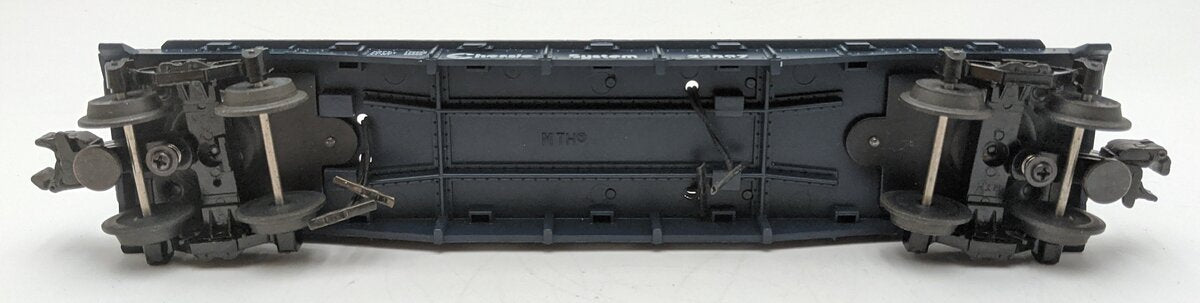 MTH 30-7615 O Gauge Chessie System Flatcar #22897/Box