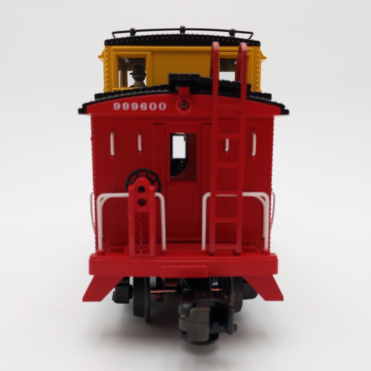 MTH 20-91018 O Gauge Red Santa Fe Steel Caboose #999600 EX/Box