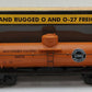 MTH 30-7313 O Gauge Southern Pacific Orange Single Dome Tank Car #52578 VG/Box