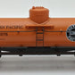 MTH 30-7313 O Gauge Southern Pacific Orange Single Dome Tank Car #52578 VG/Box