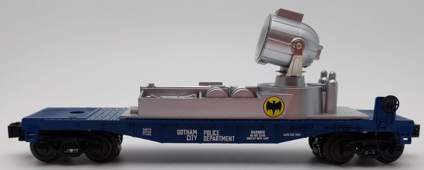 Lionel 1928570 O Gauge Batman Bat-Signal Searchlight Car #28570 EX/Box
