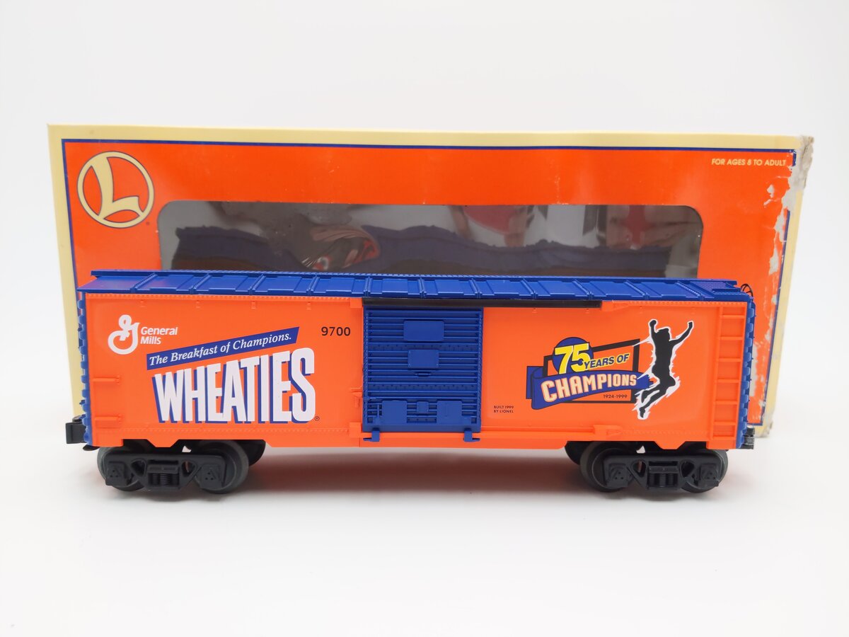 Lionel 6-26257 O Gauge Wheaties Boxcar #9700 VG/Box