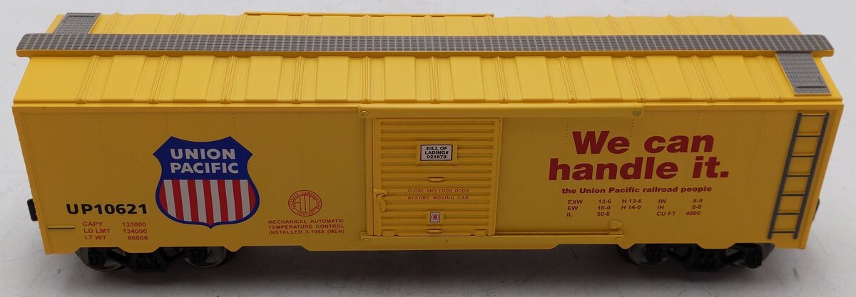 Menards 279-3985 O Scale Union Pacific We Can Handle It Boxcar #10621 EX/Box