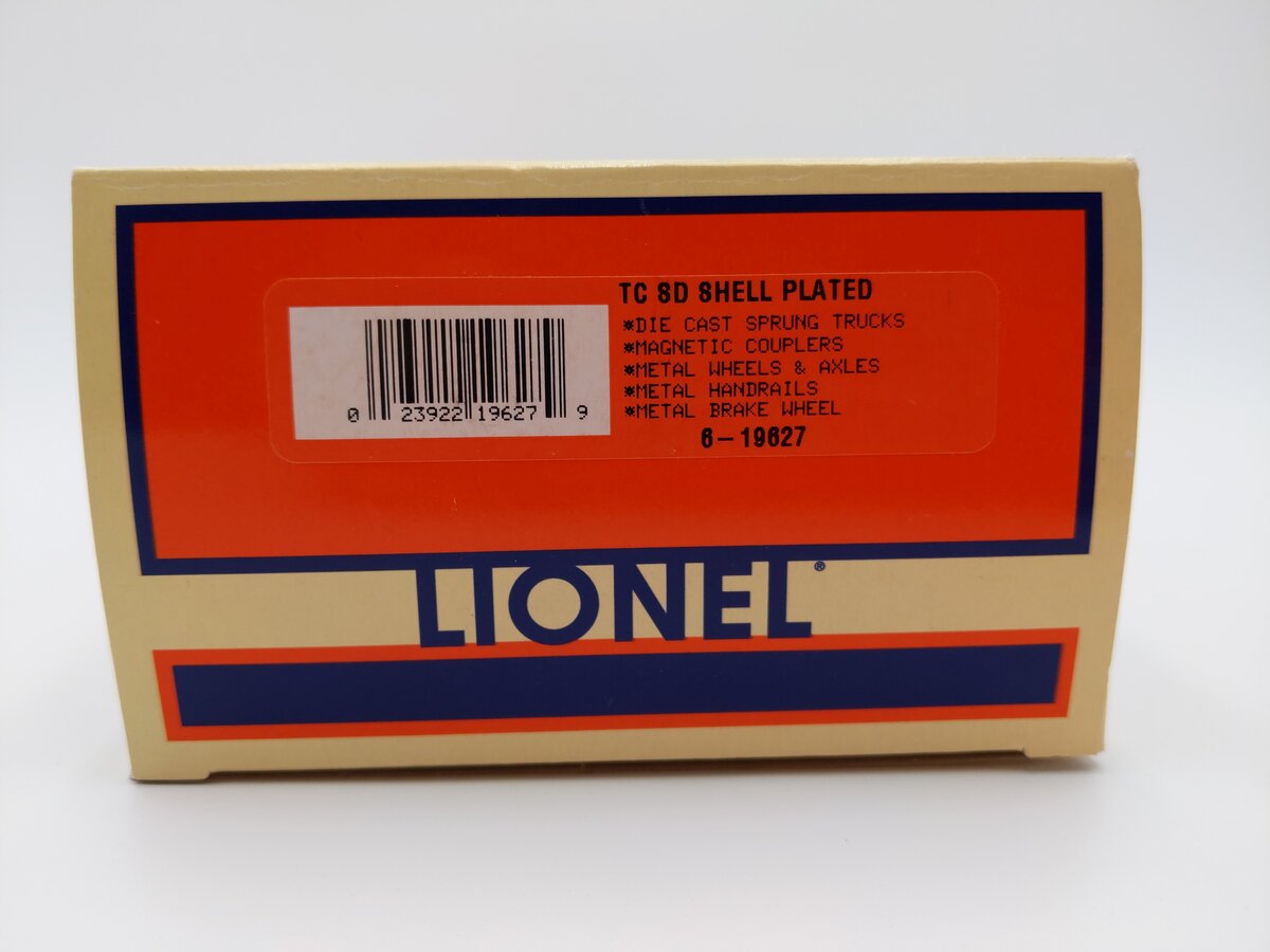 Lionel 6-19627 O Gauge Shell Single Dome Chrome Plated Tank Car #1227 EX/Box