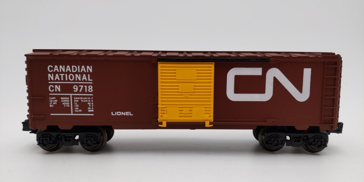 Lionel 6-9718 O Canadian National Box Car #9718 VG/Box