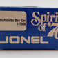Lionel 6-7606 O Gauge State of Massachusetts Boxcar #7606 EX/Box