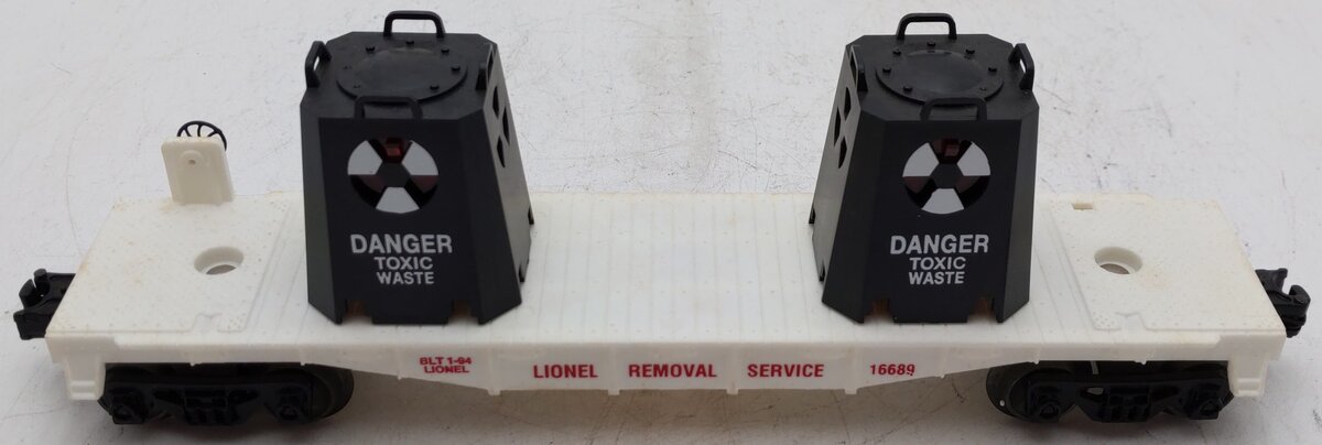 Lionel 6-16689 O Gauge Lionel Toxic Waste Car EX/Box