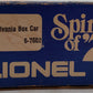 Lionel 6-7602 O Gauge Spirit of 76 State of Pennsylvania Boxcar #7602 VG/Box