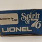 Lionel 6-7607 O Gauge State of Maryland Boxcar #7607 VG/Box