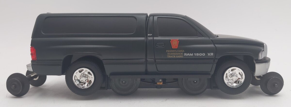 Lionel 6-18438 O Gauge Pennsylvania Dodge Ram Track Inspection Car VG/Box