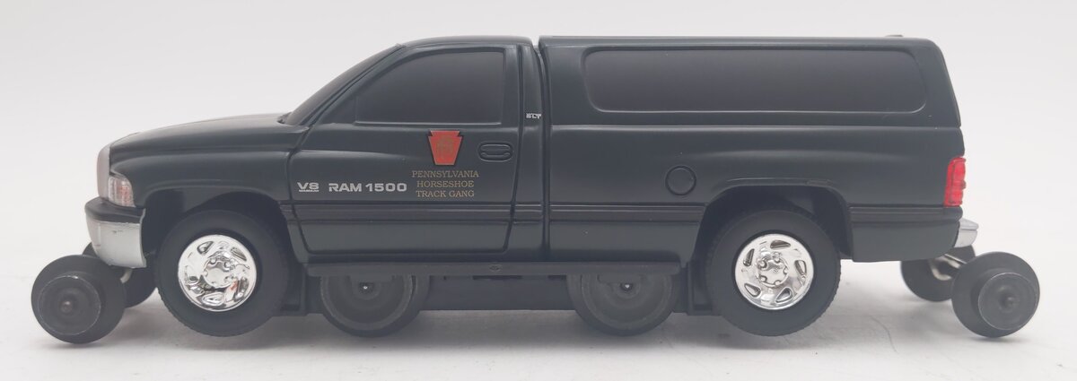 Lionel 6-18438 O Gauge Pennsylvania Dodge Ram Track Inspection Car VG/Box