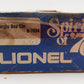 Lionel 6-7604 O Gauge State of Georgia Boxcar #7604 EX/Box