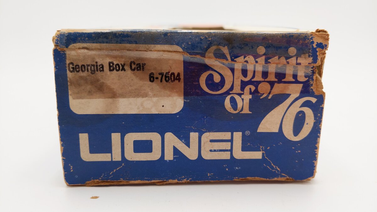 Lionel 6-7604 O Gauge State of Georgia Boxcar #7604 EX/Box