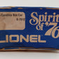 Lionel 6-7612 O Gauge State of North Carolina Boxcar #7612 EX/Box